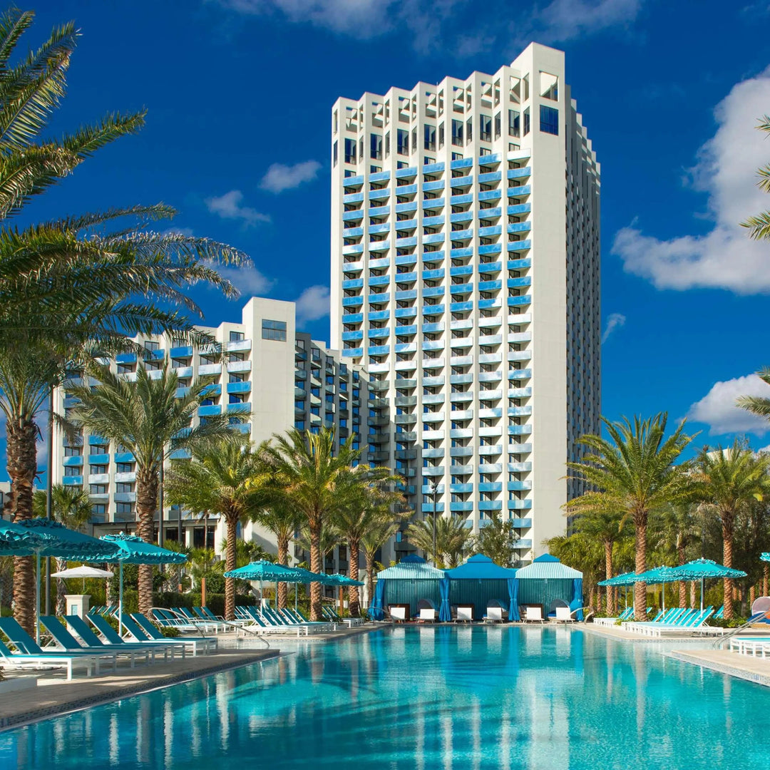 Beautiful Poolside Views at the Hilton Orlando Buena Vista Palace near Disney Springs
